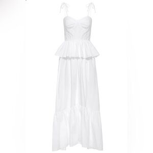 NWOT Misa Rosie Dress in White Size Small